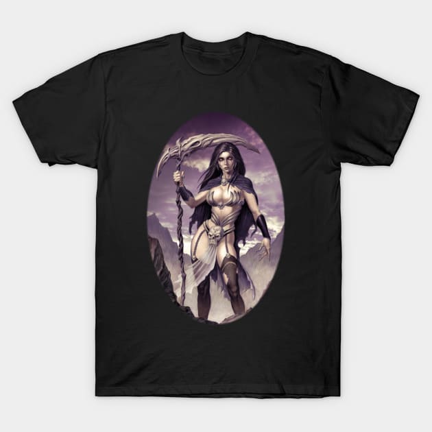 Female Reaper T-Shirt by Paul_Abrams